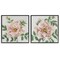 Stupell Industries Soft & Subtle Peonies 2pc Framed Giclee Set Design by Sally Swatland